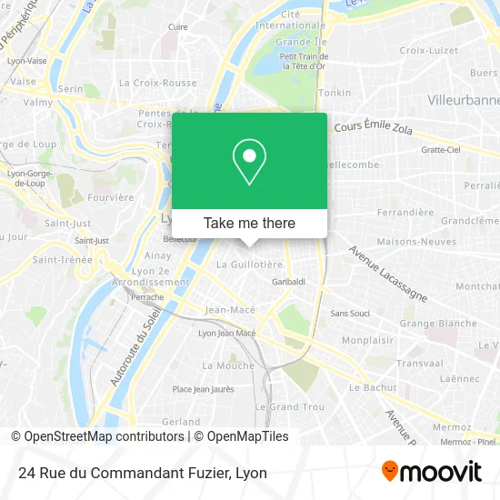 24 Rue du Commandant Fuzier map