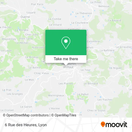 6 Rue des Heures map