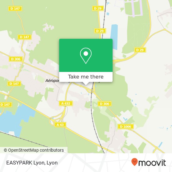 EASYPARK Lyon map