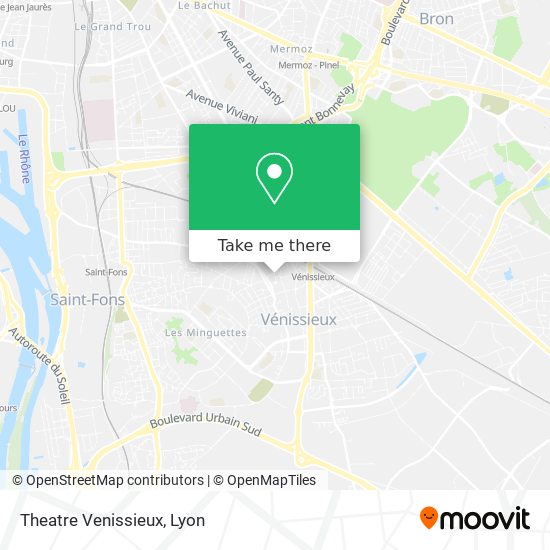 Mapa Theatre Venissieux