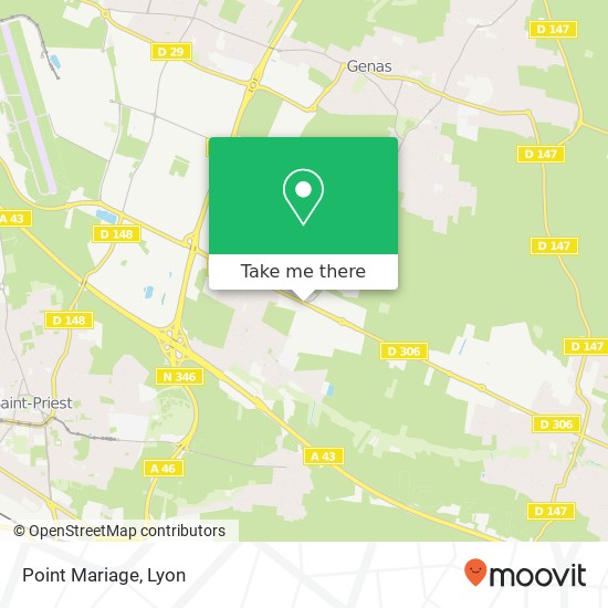 Point Mariage map