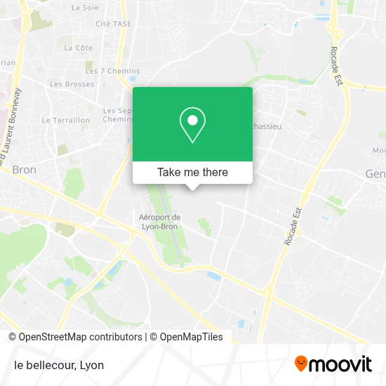 le bellecour map