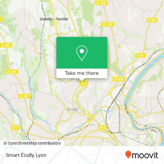 Smart Écully map