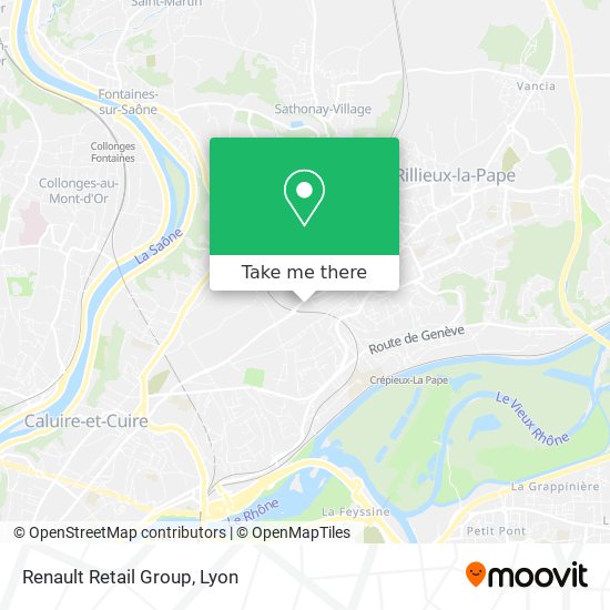 Renault Retail Group map