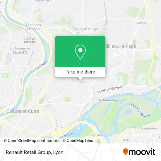 Renault Retail Group map