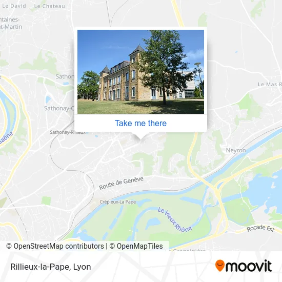 Rillieux-la-Pape map