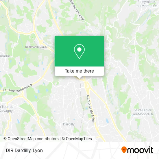 DIR Dardilly map