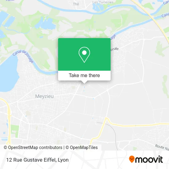 12 Rue Gustave Eiffel map