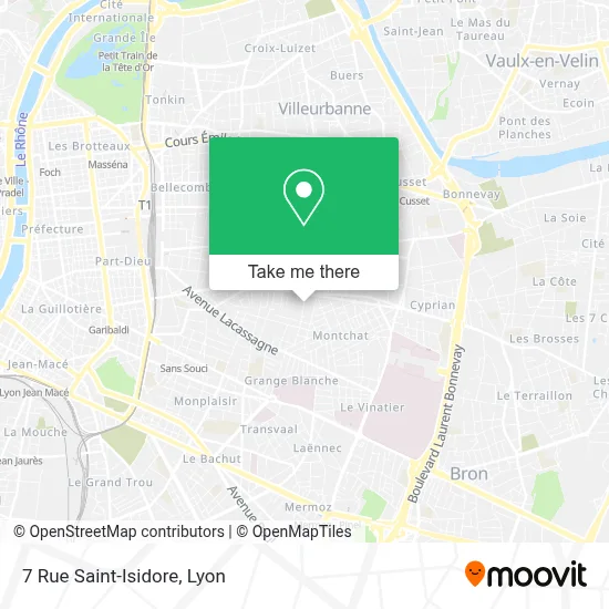 7 Rue Saint-Isidore map