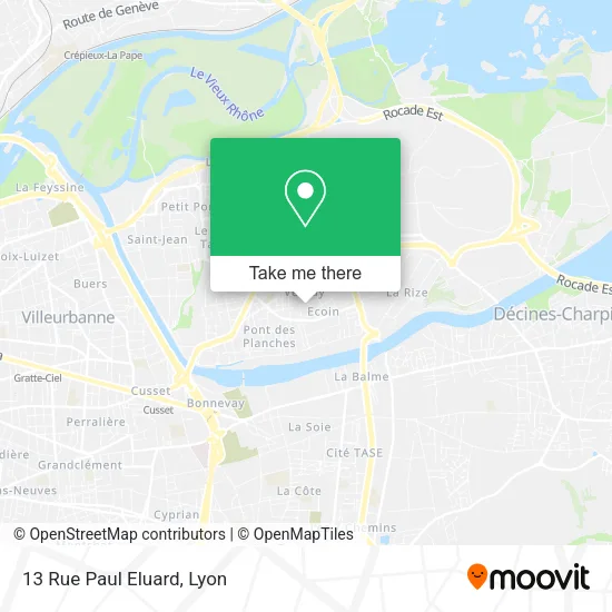 13 Rue Paul Eluard map