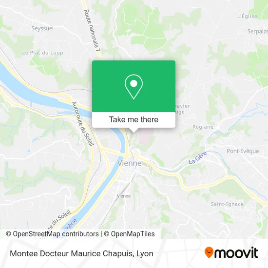 Montee Docteur Maurice Chapuis map