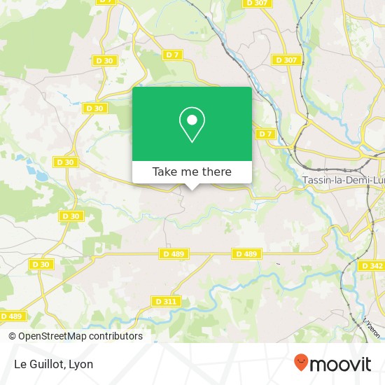 Le Guillot map