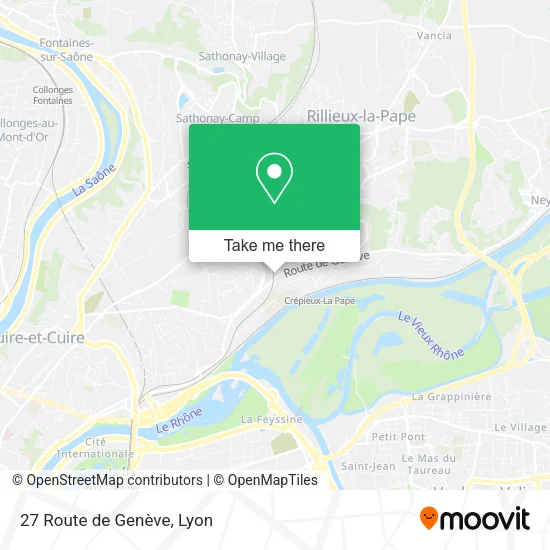 27 Route de Genève map