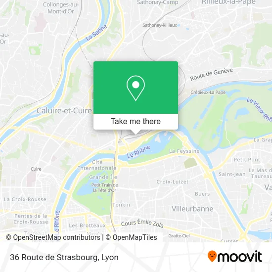 36 Route de Strasbourg map