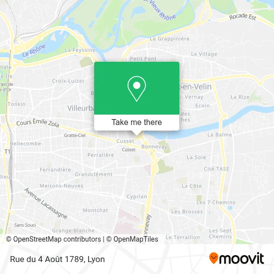 Rue du 4 Août 1789 map