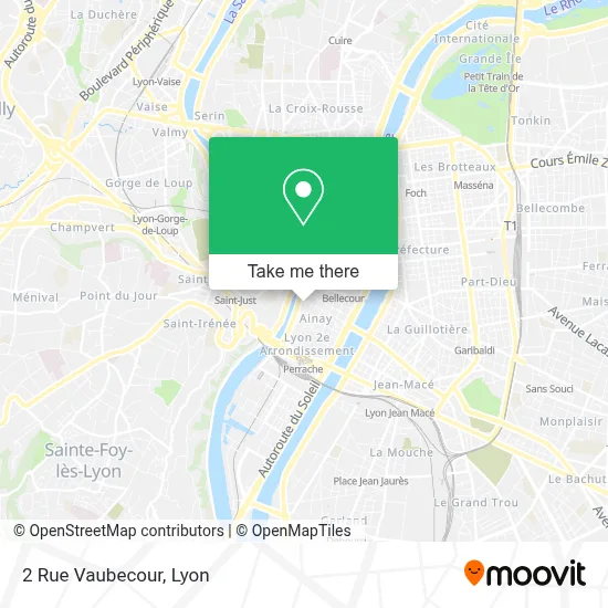 2 Rue Vaubecour map
