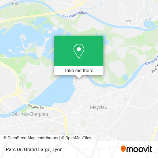 Parc Du Grand Large map