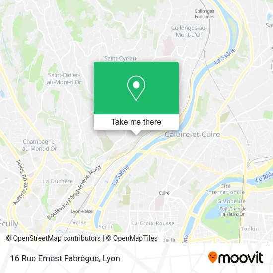 16 Rue Ernest Fabrègue map