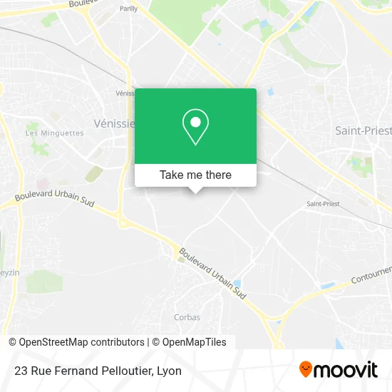 23 Rue Fernand Pelloutier map