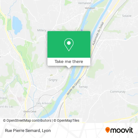 Rue Pierre Semard map