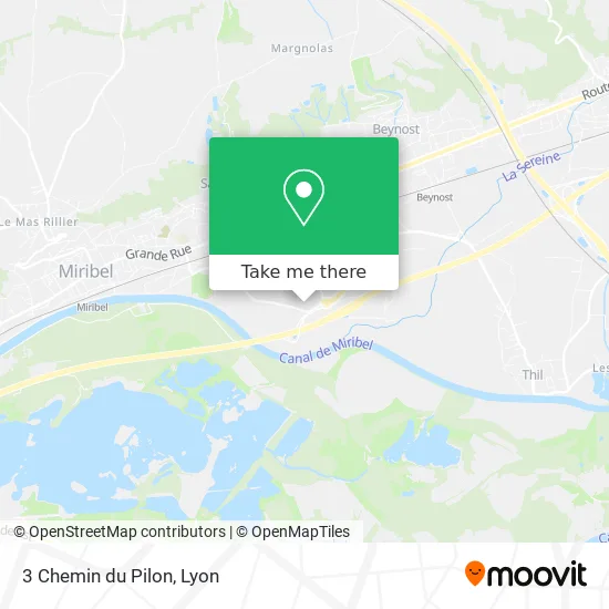 3 Chemin du Pilon map