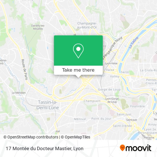 17 Montée du Docteur Mastier map
