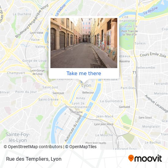 Rue des Templiers map