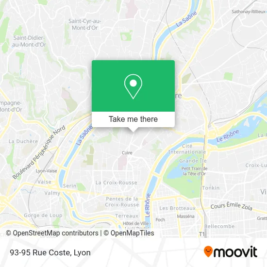93-95 Rue Coste map