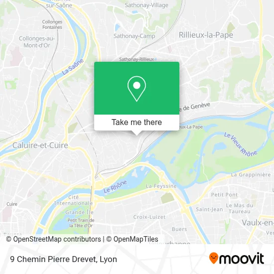 9 Chemin Pierre Drevet map