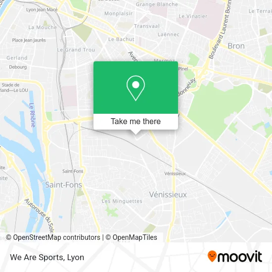 We Are Sports map