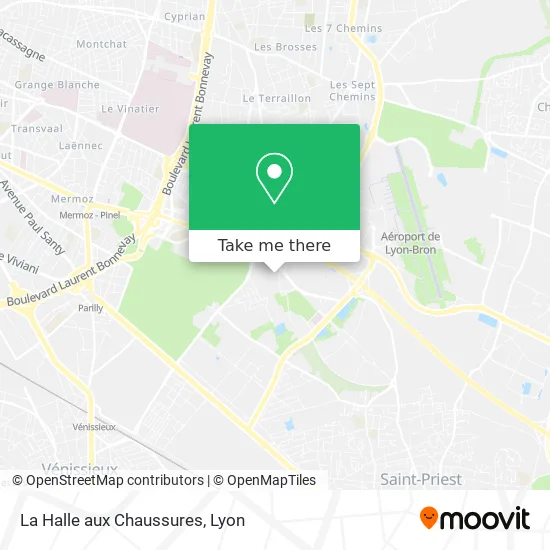 La Halle aux Chaussures map