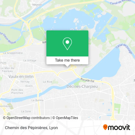 Chemin des Pépinières map