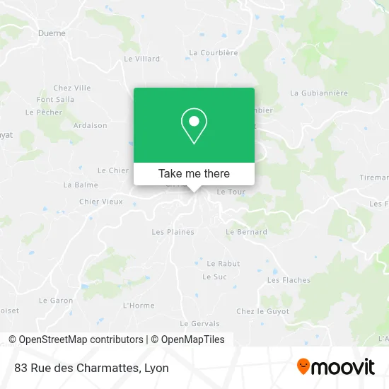 83 Rue des Charmattes map