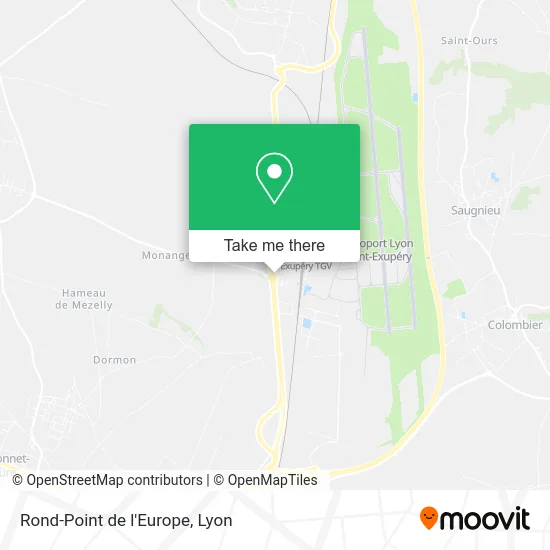 Rond-Point de l'Europe map