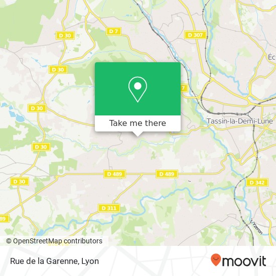 Rue de la Garenne map