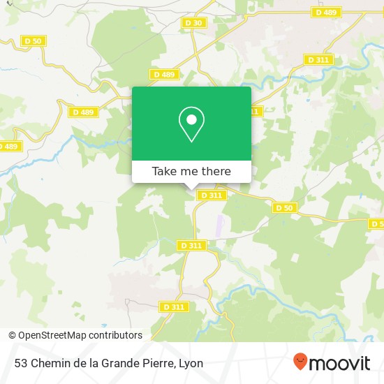 53 Chemin de la Grande Pierre map