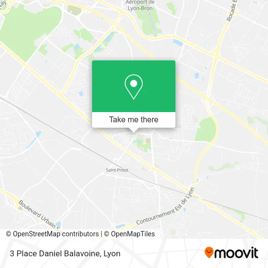 3 Place Daniel Balavoine map