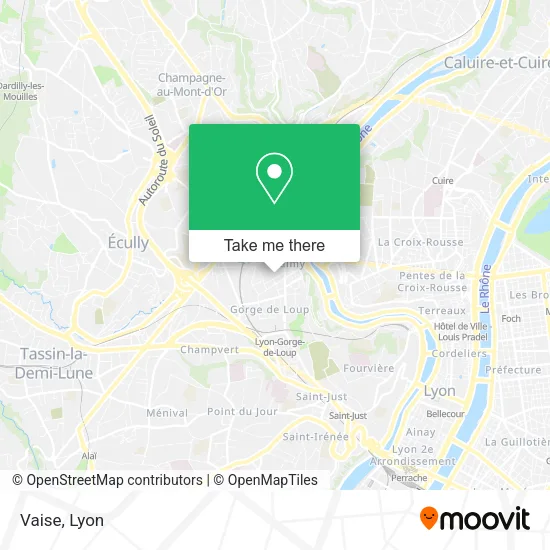 Vaise map