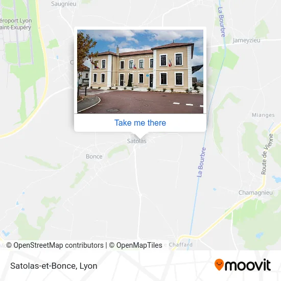 Satolas-et-Bonce map