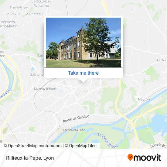Rillieux-la-Pape map