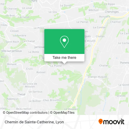 Chemin de Sainte-Catherine map