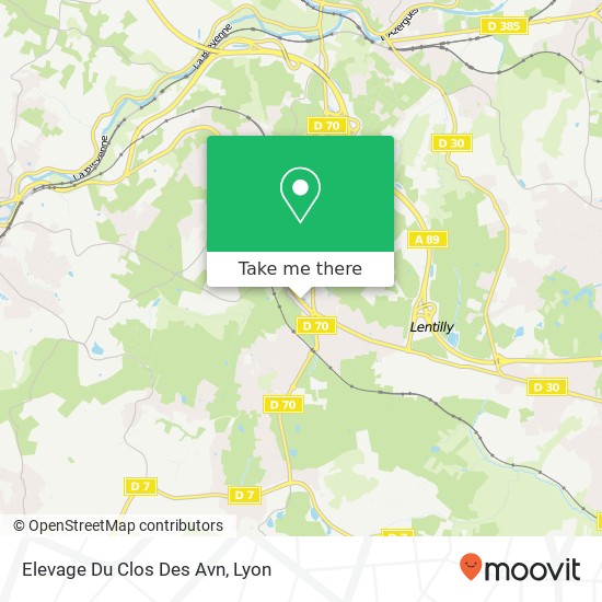 Mapa Elevage Du Clos Des Avn