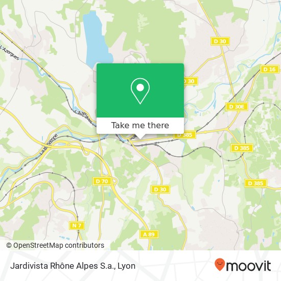 Jardivista Rhône Alpes S.a. map