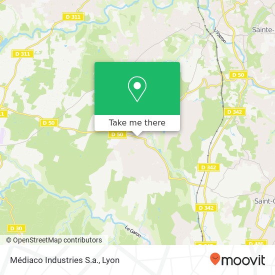 Médiaco Industries S.a. map