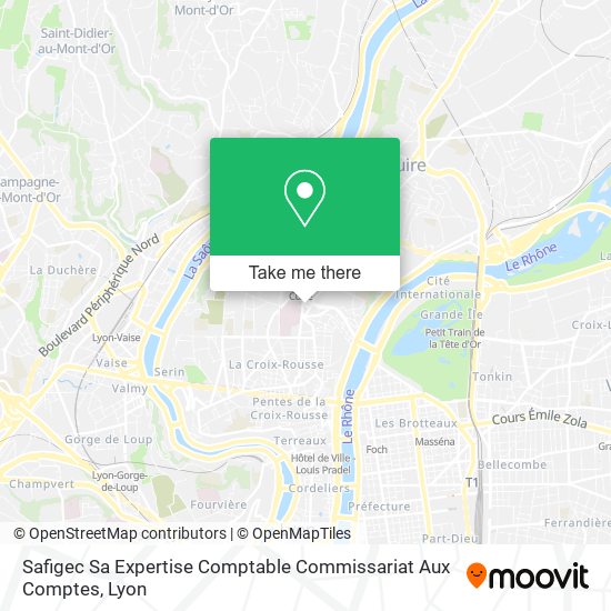 Safigec Sa Expertise Comptable Commissariat Aux Comptes map