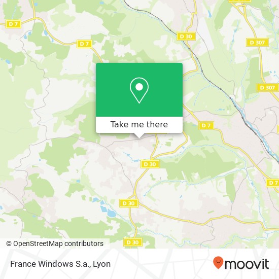 Mapa France Windows S.a.