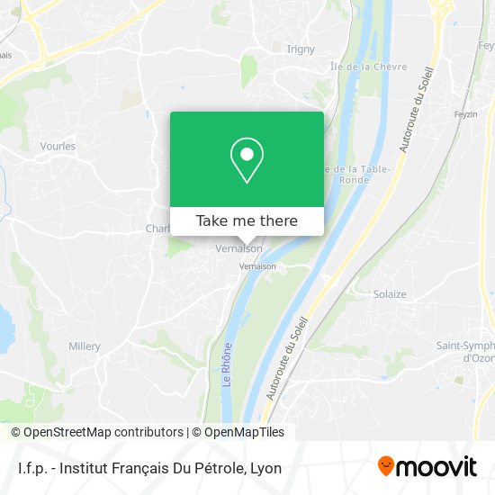 I.f.p. - Institut Français Du Pétrole map