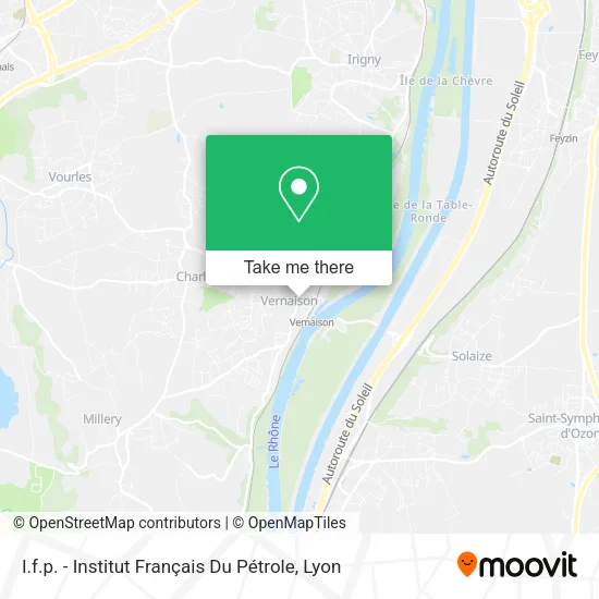 I.f.p. - Institut Français Du Pétrole map