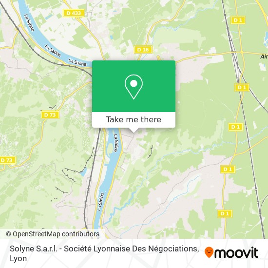 Solyne S.a.r.l. - Société Lyonnaise Des Négociations map