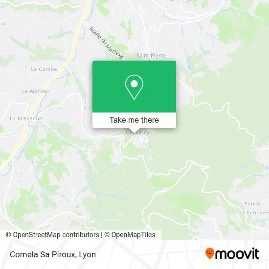 Comela Sa Piroux map